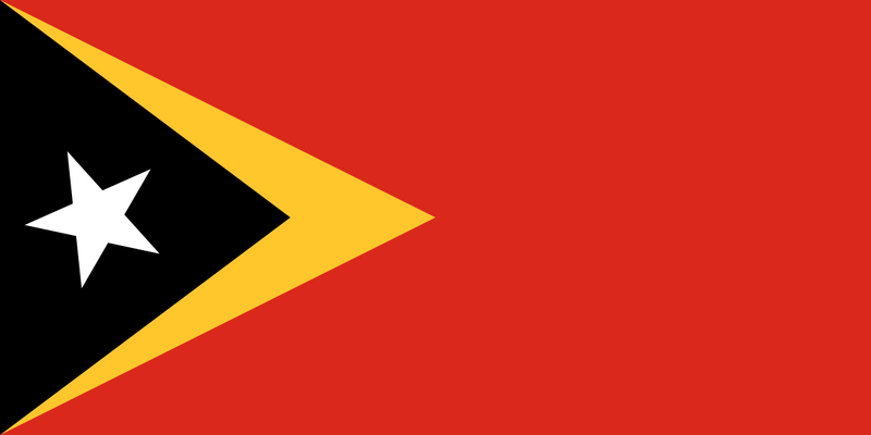 Arquivo:Bandeira de Timor Leste.png