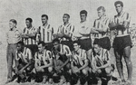1958.01.29 - Campeonato Gaúcho - Bagé 0 x 2 Grêmio - Time do Grêmio.PNG